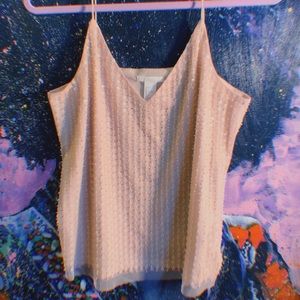 Peach Sequin Camisole